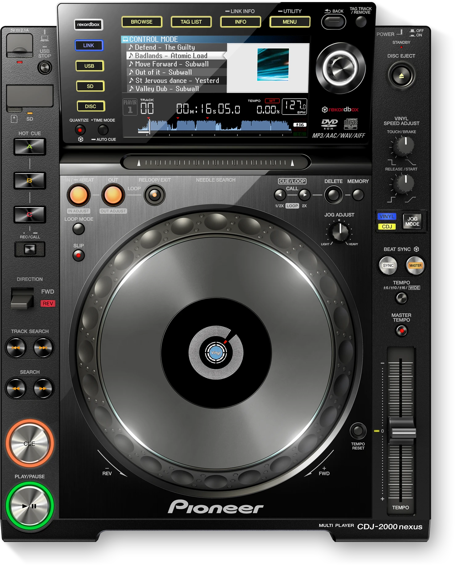 Pioneer DJ CDJ-2000NXS